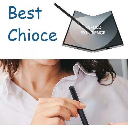 Galaxy Z Fold 6/5 S Pen Fold Edition for Samsung Galaxy Z Fold 6/5 Slim S Pen for Samsung Galaxy Z Fold 6 S Pen Z Fold 5 Stylus Pen(Black) EJ-PF946BBEGUS