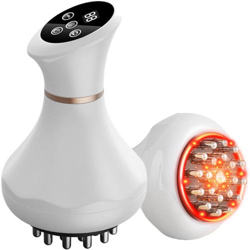 Handheld Electric Lymphatic Drainage Massager: Body Sculpting Machine and Anti Cellulite Massage Tool for Cellulite & Stretch Marks with Microcurrent Red Light Heat & Vibration