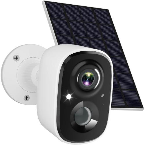 Security Cameras Wireless Outdoor, 2K Battery Powered WiFi Cameras for Home Security with AI Motion Detection, Color Night Vision, Spotlight, Siren, Waterproof, SD/Cloud Storage ( missing the instructions)