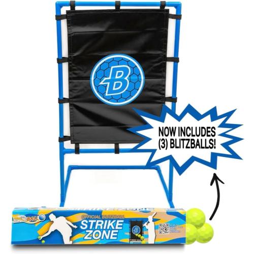 BLITZBALL Strike Zone Target - Includes (3) Official Brand Balls