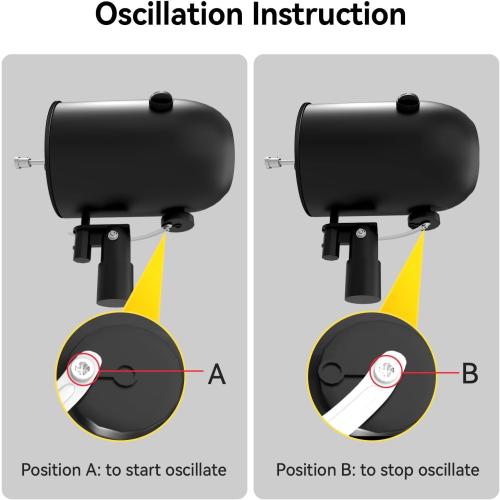 30 Inch Commercial Industrial Pedestal Fan Oscillating, 8900 CFM Industrial Fans Heavy Duty with 3 Speed, Metal Stand up Fans with Poweful Motor, UL Safety Listed