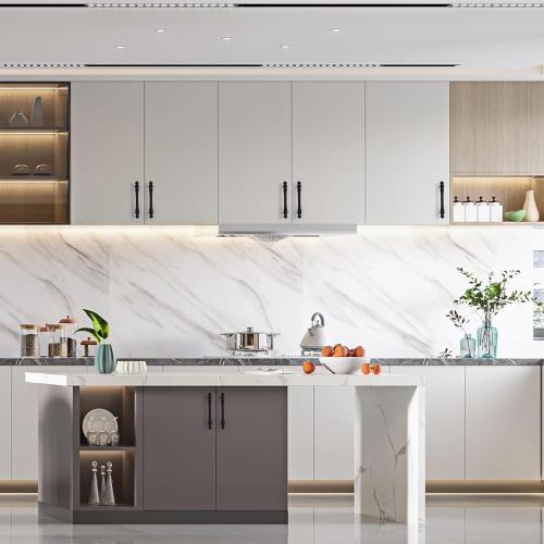 Asidrama 10 Pack 3.75 Inch(96mm) Matte Black Kitchen Cabinet Handles, Cabinet Pulls Kitchen Cabinet Hardware for Cupboard Drawer Pulls