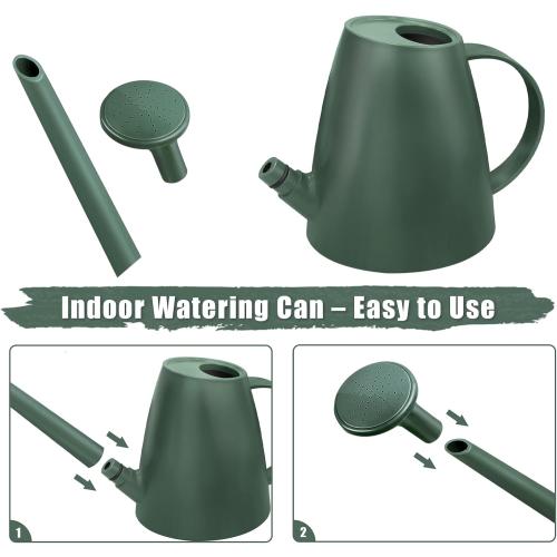 1.8L Watering Can, Watering Can Indoor Plants, Long Spout Small Water Can