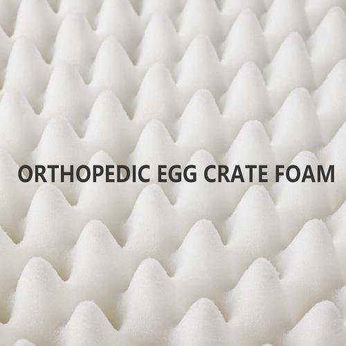 Patas Lague Orthopedic Dog Bed Large Sized Dog 36''X24'', Waterproof L Bolster Medium Pet Sofa Beds with Removable Washable Cover, Soft Comfortable Pet Couch Crate Mat with Nonskid Bottom, Black