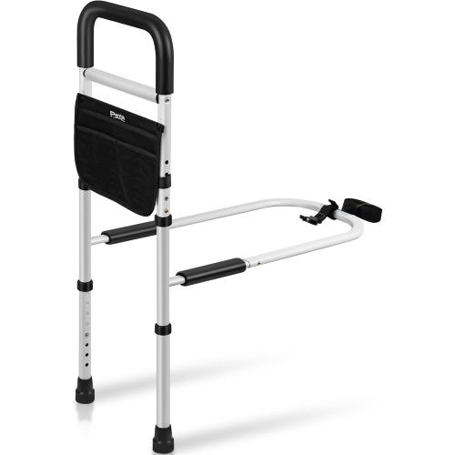 Panta Bed Rails for Elderly Adults Safety, Adjustable Bed Assist Rails for Seniors,Black