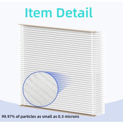 WHITE 3Packs，401 Replacement Furnace Filter Compatible with AprilAire 2400, Space-Gard 2400 Whole-House Air Purifiers - MERV 13, 16x25x6 Air Filter