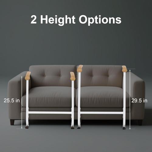 Size 29.5 inches Extra High Sofa Assist Rail to Help Stand for Seniors Elderly, Couch Lift Device Assist Grab Bar, Floor to Top 29.5 inches