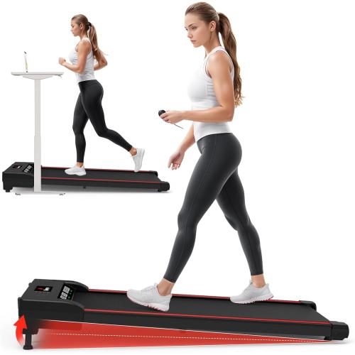 Sperax Walking Vibration Pad with APP, 3 in 1 Under Desk Treadmill, 2.5HP Low Noise Walking Treadmill Pad with Remote Control,Portable Treadmills for Home Office (No controller)