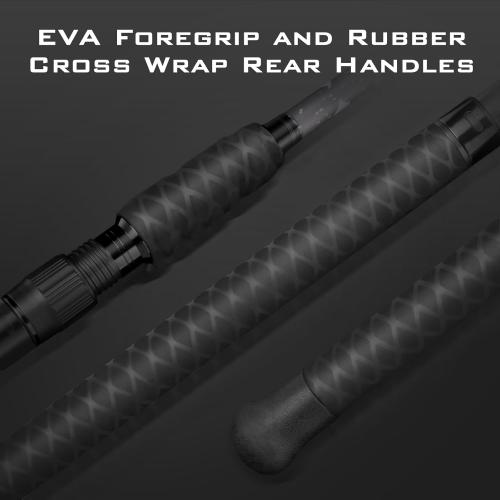 KastKing Kong Saltwater & Freshwater Fishing Rod, Powerful, Lightweight S-Curve Graphite Rod Blanks, Nano Resin Technology, Stainless-Steel Double-Foot Guides w/Titanium Oxide Rings, Non-Slip Handles