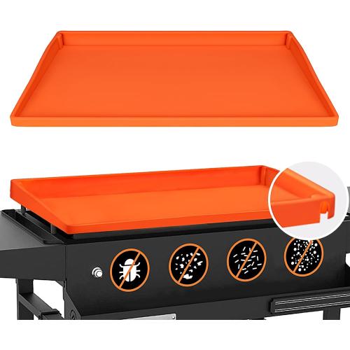 Size 36 NancyL 36 Inch Silicone Griddle Cover for Blackstone, Full-Wrap 36 Griddle Mat Protective Grill for Blackstone Protector Accessories Kit, Protect from Rust, Rodents, Insects, Debris