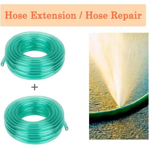 Garden Hose Repair Kit 3/4 or 5/8 Water Hose Connectors/Hose Mender/Hose Extender End Repair, Leakproof Design, 3PCS