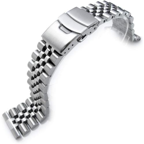 MILTAT 22mm Super-J Louis 316L Stainless Steel Watch Band, straight end universal version