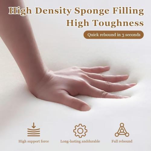Bed Gap Filler,High-Density Bed Crack Filler with Removable Cover,Mattress Extender for Headboard Gap,Spacer Filler Between Mattress and Wall,Bed Wedge Gap Filler,Dark Gray,39x2x8,Twin/Twin XL