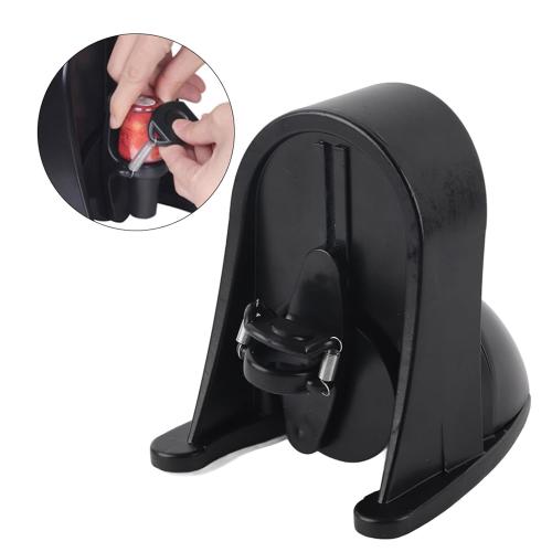 Nail Polish Shaker, 100-240V Nailpolish Gel Shaker Mixer Professional UV Liquid Bottle Shaking Machine with Touch Button Adjustable Spring and Silicone Base for Nail Polish and Gel