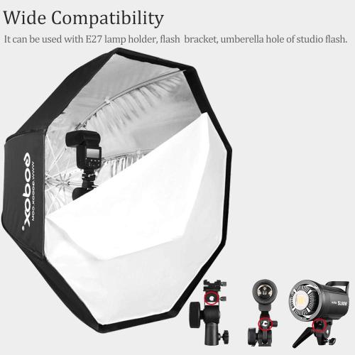GODOX 32/ 80cm Umbrella Octagon Portable Softbox Reflector for Studio Photography Speedlite Flash