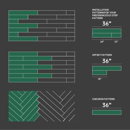 Peel and Stick Vinyl Flooring 36 Pack 54 Sq.Ft, Waterproof Vinyl Flooring Peel and Stick for Office, Living Room, Bathroom, Kitchen - Unique Design, Easy to Install Floor, Brown