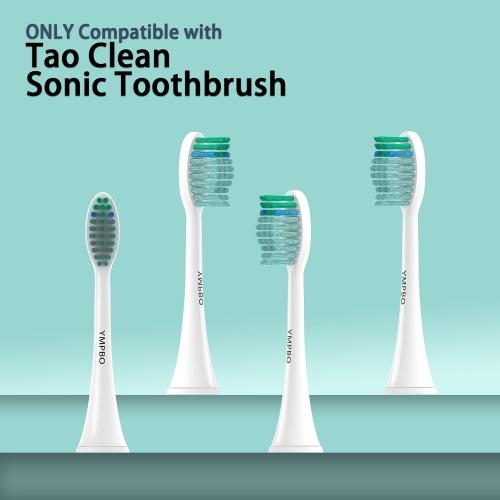 Toothbrush Replacement Heads for TAO Clean Electric Toothbrush, 10 Pack