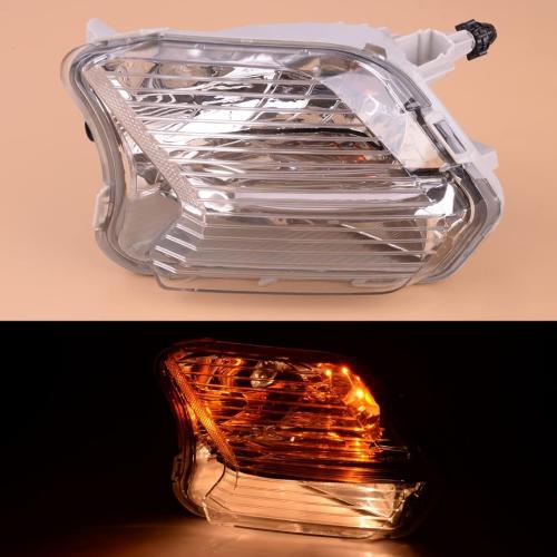 beler Front Left Fog Light Turn Signal Lamp with Bulb Clear Lens GJ5Z-13200-D Fit for Ford Escape Kuga 2017-2019
