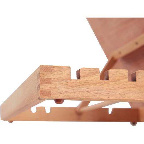 Falling in Art Large 5-Position Wood Drafting Table Easel Drawing and Sketching Board, 23 2/9 Inches by 16 1/2 Inches