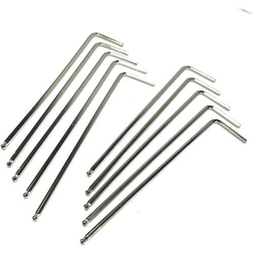10pcs 2mm Ball End Allen Wrench sets,2mm Hex Key Wrench set,2mm ball end Hex Driver allen key Door Key L Shaped hex wrench set with Long Arm 95mm lengh.2mm ball end hex wrench