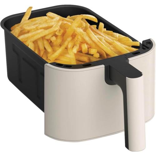 Bella PRO Touchscreen Air Fryer, 4-Quart, Slim Design, Oatmilk