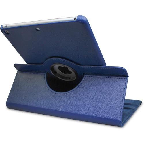 Case for ipad 9th 7th / 8th Generation 10.2 inch Model MK2K3LL/A MK2L3LL/A MK2N3LL/A, MK2P3LL/A- 360 Degree Rotating Protective Stand Cover Auto Wake Sleep (Blue)