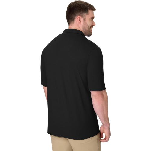 Size XL...Men's short-sleeved polo shirt, mid-weight shirt