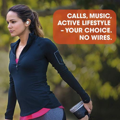 JBL FREEXBLK Free X Wireless in-Ear Headphones - (JBLFREEXBLKBT) Black (Renewed)