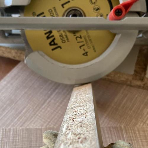 1Pack 4-1/2 Inch 120T Circular Saw Blade 3/8 Inch (9.5mm) Arbor, Plywood, OSB, Paneling and Vinyl Siding Fast and Smooth Cutting Saw Blade
