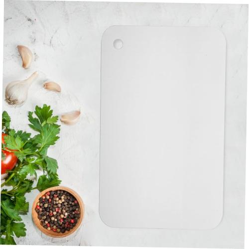 Mikinona Food Grade Cutting Board Stand Steel Chopping Board Double-sided Kitchen Tool Skid Design