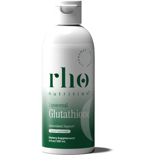 Rho Nutrition Liposomal Glutathione - Ultra High Absorption Liquid Glutathione Supplement - Supports Natural Detoxification, Immune System, Skin Health, Mental Clarity & Overall Well-Being