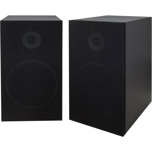 iLive Electronics Dual Bluetooth Bookshelf Speakers, Black (ISB1400B-AMZ)