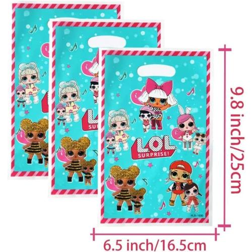 Ananju 30pcs Children Birthday Party Gift Bags Candy Bags Goody Bags Children Birthday Party Supplies Decorations (2pk)