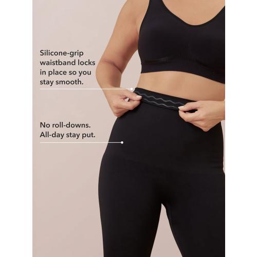 SHAPERMINT High Waisted Tummy Control Compression Leggings for Women - Petite to Plus Size Womens Leggings Non See Through