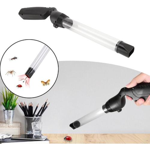 Vacuum, -0.4Kpa Strong Suction B UG Vacuum Catcher, Long Handle Vacuum Cleaner B UG Catcher with LED Light, B UG Trap for Spiders Insects Wasps Bees Mosquitos