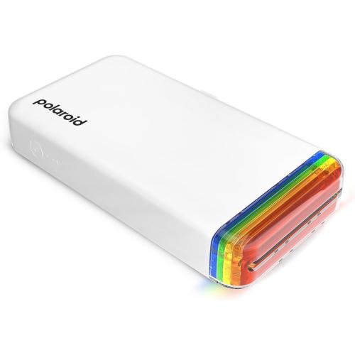 Polaroid Hi-Print - 2nd Generation Bluetooth Connected 2x3 Pocket Photo Dye-Sub Printer - White Printer Only (9128)