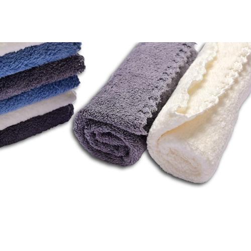 Kyapoo Baby Washcloths 12 Pack 12x12 Inches Microfiber Coral Fleece Extra Absorbent and Soft for Newborns, Infants and Toddlers-3