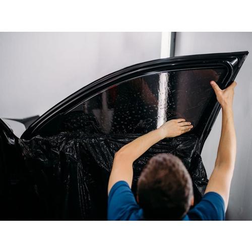 Rvinyl Window Tint Kit Compatible with Honda Civic 2016-2021 Sedan - Black 20% - Single Ply No Bubble Film - Do it Yourself Vehicle Complete Precut Kit