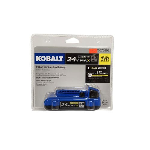Kobalt 24-Volt Max 2.0-Ah Li-ion Compact Battery