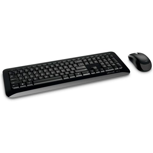 Microsoft Wireless Desktop 850 with AES ) - Black. Wireless Keyboard and Mouse Combo. Snap-In USB Transciever. Right/Left Hand Use Mouse