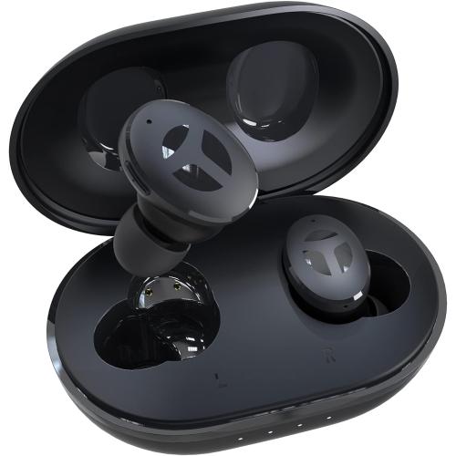 TRANYA M10B Wireless Sports Earbuds, Button Control, Premium Sound with Deep Bass, 32H Playtime, 4 Microphones Design for Call, Bluetooth Earbuds, IPX5 Waterproof Headphones for Sports