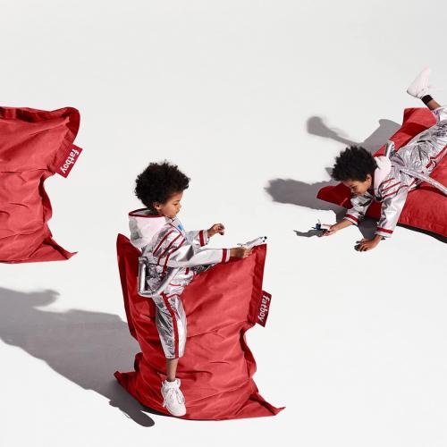 Super Bean Indoor Bean Bag Chair, Red, Large