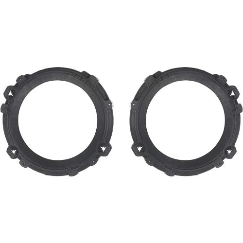 u-Box TJ Wrangler 7in Headlight Mount Ring Bracket Overlay Retainer Replacement Compatible with Jeep Wrangler TJ 97-06
