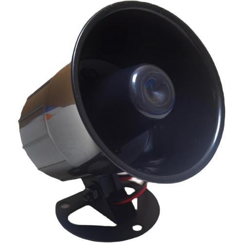 Wired Alarm Siren Horn 15W DC 6 to 12V Security Siren with Bracket for Home Security Alarm System