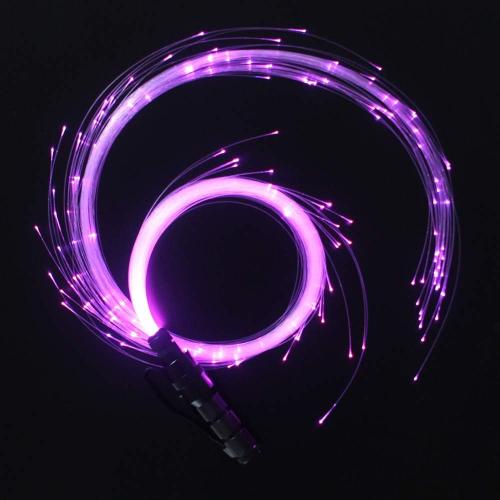 CHINLY Fiber Optic Whip, LED Light Whip for Dancing, with 40 Color Effect Mode and 360°Swivel, Rave Accessories for Parties, Light Shows, EDM Music Festivals, Unique Gifts for Girlfriend,Girl,Wife
