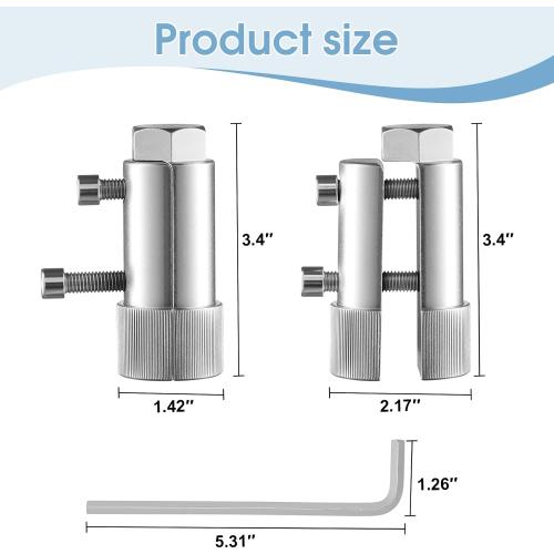 1.5 Inch Bathtub Drain Removal Tool, Bathtub Drain Extractor, Suitable for Removing Old, Damaged, Stubborn, Rusty Bathtub Drains, Strong Grip, No Slipping