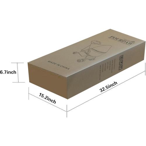 Full-Window pet Stroller 4 Wheels for Cats & Dogs, with Storage Basket,Cup Holder, Travel Puppy/Cats Stroller.