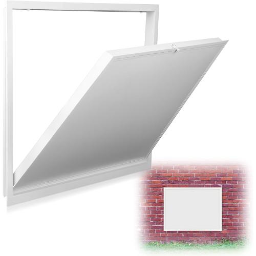 Leinuosen 32 x 24 Inch Attic Access Door Access Panel Crawl Space Door Aluminum Alloy Wall Hole Cover for Attic Crawl Space Wine Cellar