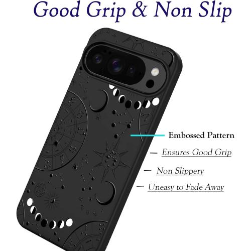Unov Case for Pixel 10 Pro/Pixel 10, Black, Unoverse Galaxy