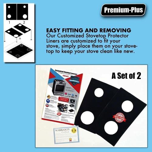 Premium Plus Stove Protectors for KitchenAid Gas cooktop  (no test)